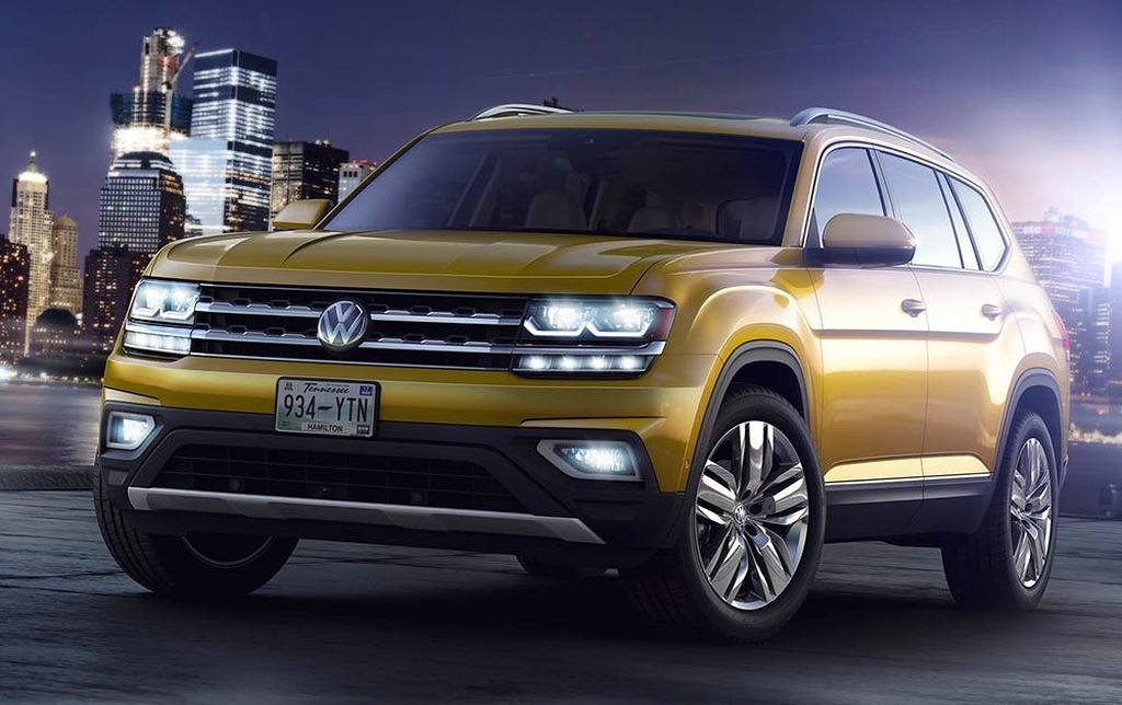 Volkswagen Atlas - Tân binh SUV 5 chỗ, thiết kế Coupe bắt mắt