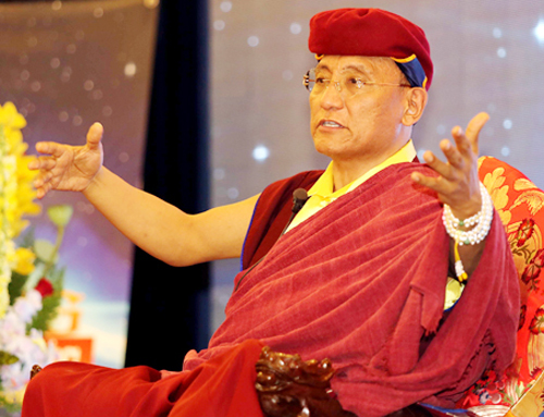 Đức Gyalwang Drukpa nói về hạnh phúc với 500 doanh nhân, trí thức TP HCM