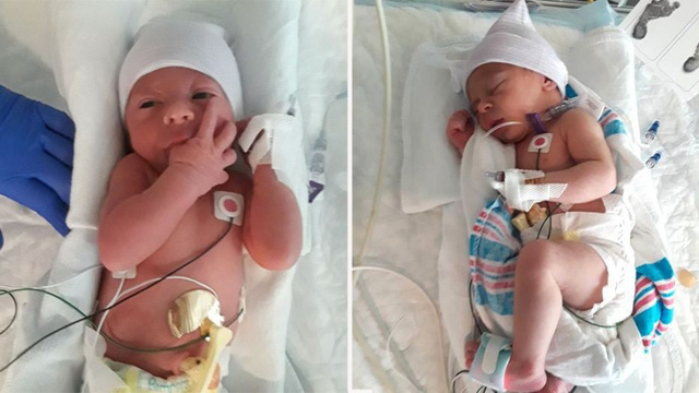 Bà mẹ sinh con ngay trên xe cấp cứu mới biết mình có thai