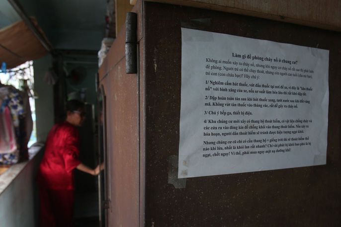 Tử thần chực chờ các chung cư cũ tại TP HCM