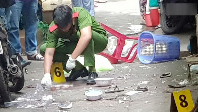 Nam thanh niên bị sát hại ở trung tâm TP.HCM