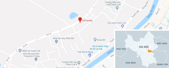 Chủ tiệm vàng ở chợ Quang báo mất 200 triệu trong lúc hỗn loạn