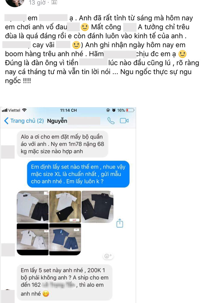 Cô nàng đặt hàng online 5 bộ thể thao cả triệu đồng, ship đến tận nơi thì không nhận vì chỉ là trò đùa Cá tháng Tư