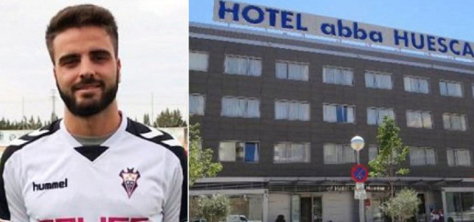 Kỳ lạ vụ tiền vệ người Tây Ban Nha rơi từ tầng 3 khách sạn xuống đất