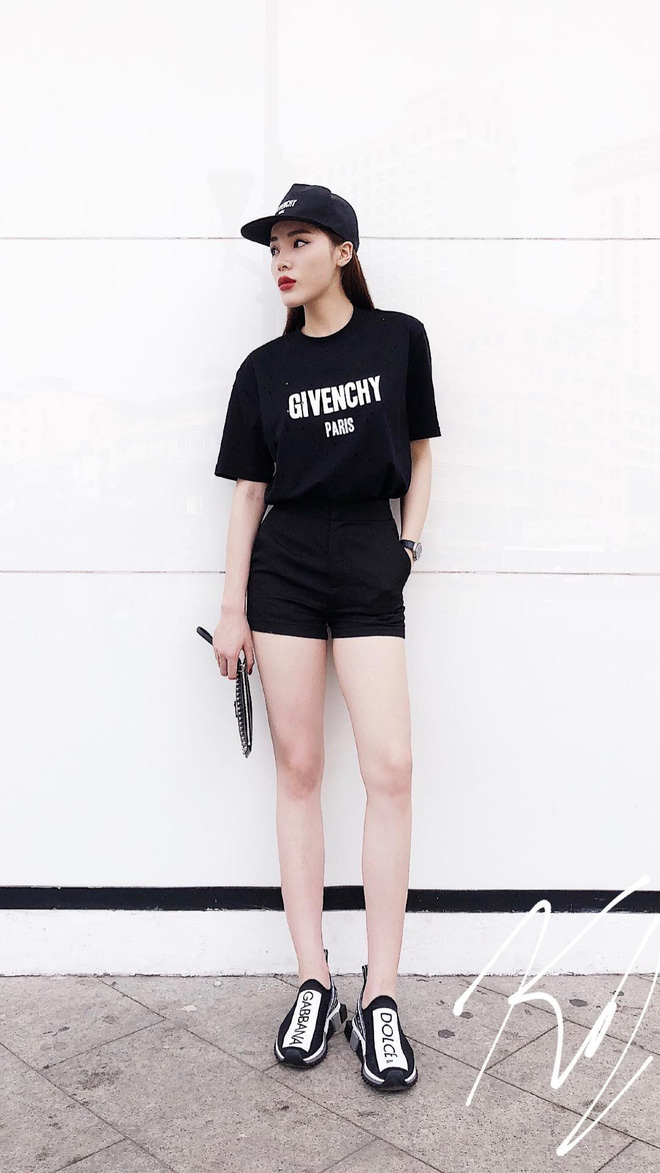 Vừa mới vào hè, sao Việt đã có cả loạt gợi ý mix đồ hay ho với áo phông để bạn áp dụng