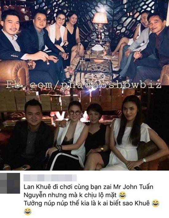Lan Khuê né tránh chụp hình chung khi đi chơi cùng người yêu tin đồn