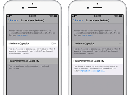 iOS 11.3 có thể phát hiện iPhone đã thay pin lô