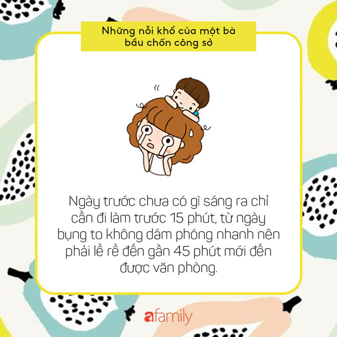 Hai vạch chắc hẳn là vui, nhưng những bà bầu công sở cũng có những nỗi khổ chẳng biết thổ lộ cùng ai
