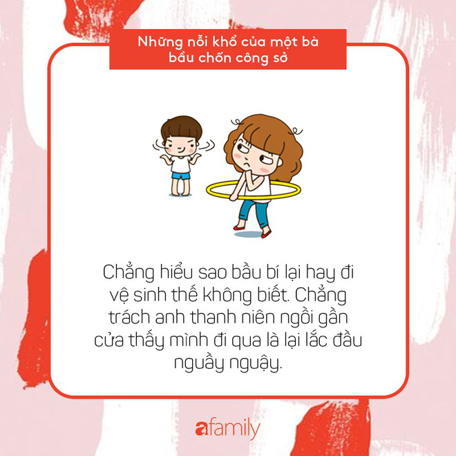Hai vạch chắc hẳn là vui, nhưng những bà bầu công sở cũng có những nỗi khổ chẳng biết thổ lộ cùng ai