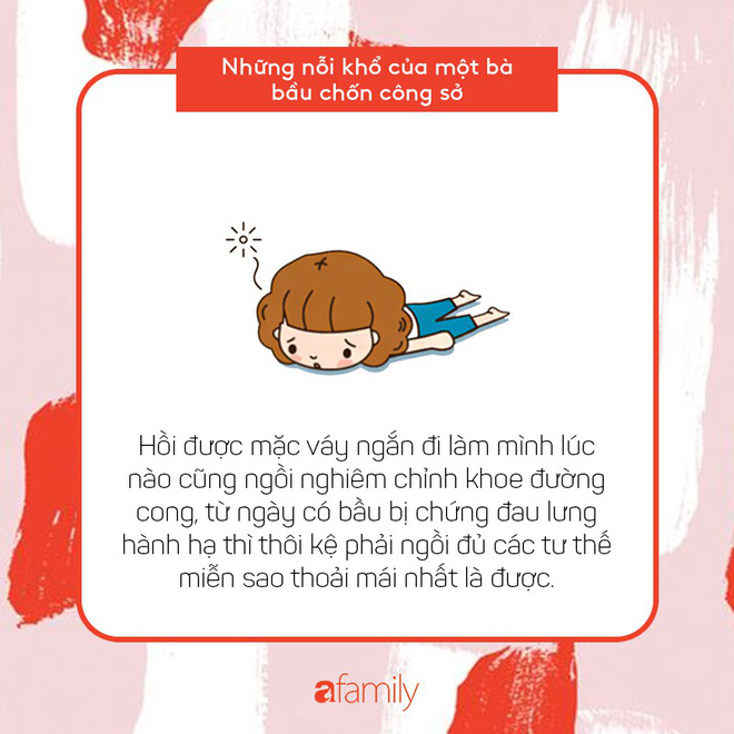 Hai vạch chắc hẳn là vui, nhưng những bà bầu công sở cũng có những nỗi khổ chẳng biết thổ lộ cùng ai