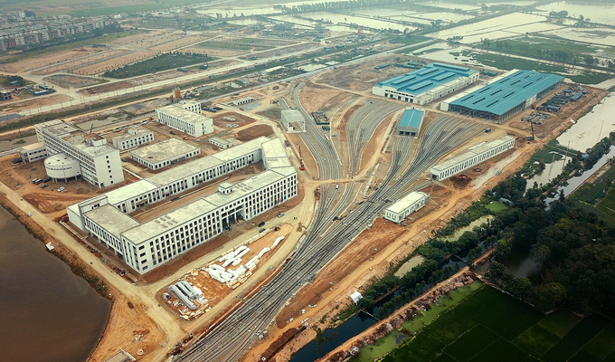 Nhà thầu tăng thêm công nhân cho dự án đường sắt Cát Linh - Hà Đông