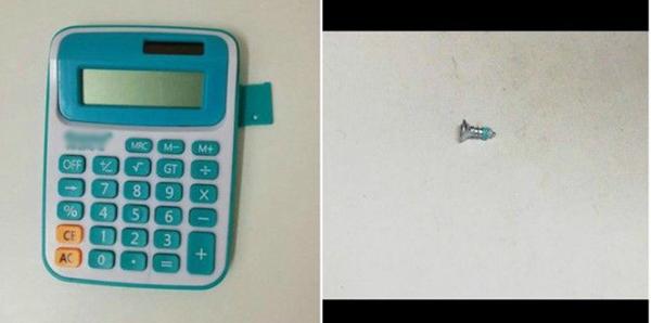 Cục pin đổi màu, rỉ sét chỉ sau 1 ngày nằm trong bụng bé trai