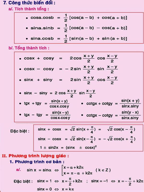 Xem lại loạt công thức Toán học ngày trước, cư dân mạng thắc mắc tại sao mình có thể đỗ Tốt nghiệp, ĐH? Xem lại loạt công thức Toán học ngày trước, cư dân mạng thắc mắc tại sao mình có thể đỗ Tốt nghiệp, ĐH?