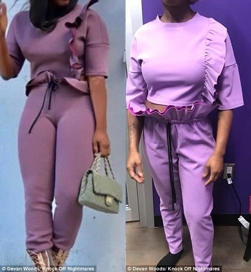 Cô gái mua váy online, cứ tưởng xinh đẹp mỏng manh như hot girl ai ngờ trông như khúc giò ngộp thở