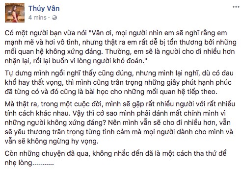 Nghi án Lan Khuê - Thúy Vân lời qua tiếng lại vì yêu chung một người đàn ông Nghi án Lan Khuê - Thúy Vân lời qua tiếng lại vì yêu chung một người đàn ông