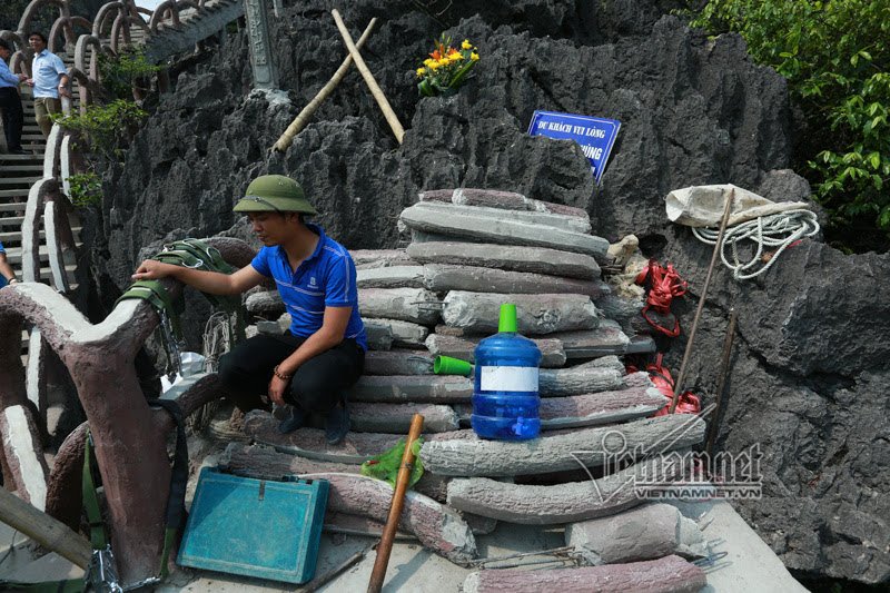 Khoan cắt bê-tông tháo dỡ Vạn lý trường thành ở Tràng An