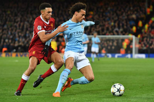 Liverpool đè bẹp Man City ở lượt đi tứ kết Champions League