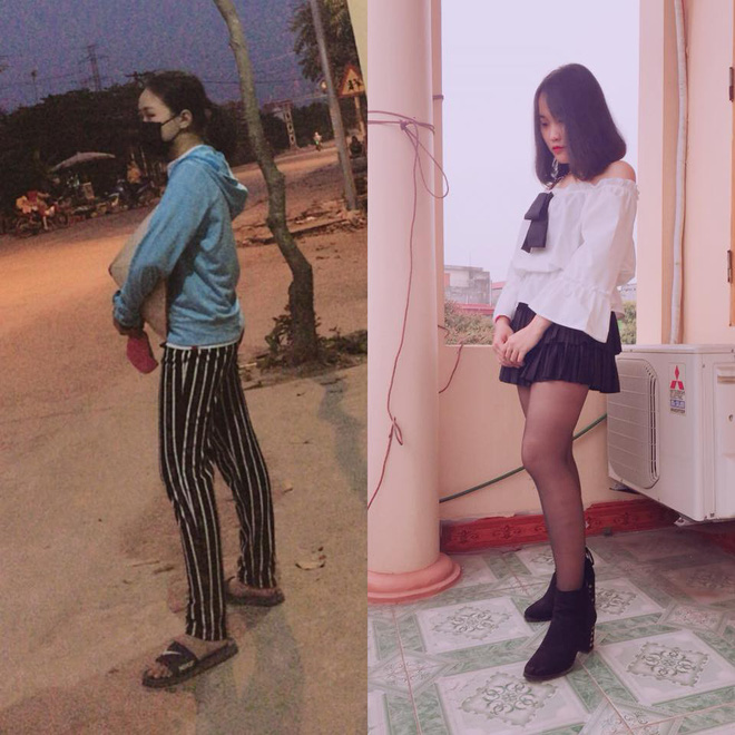 Khoảng cách xa nhất trên thế giới chính là con gái lúc ở nhà và khi ra đường!