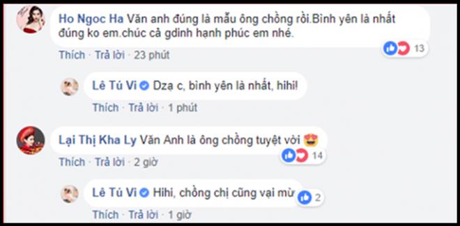 Ông xã Tú Vi chăm vợ đẻ, Hồ Ngọc Hà tấm tắc: Đúng là mẫu ông chồng rồi
