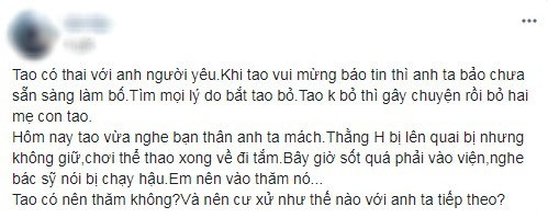 Khoảnh khắc bẽ bàng chàng thanh niên nhận ra quả báo có thật: Vừa bắt bạn gái bỏ thai đã dính ngay quai bị Khoảnh khắc bẽ bàng chàng thanh niên nhận ra quả báo có thật: Vừa bắt bạn gái bỏ thai đã dính ngay quai bị