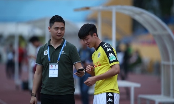 Quang Hải lập công, Hà Nội đè bẹp HAGL