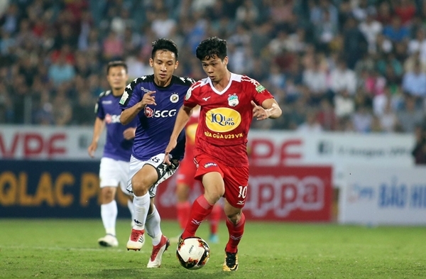 Quang Hải lập công, Hà Nội đè bẹp HAGL