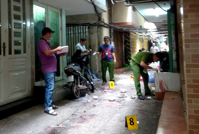 Xác định nhóm nghi can sát hại thanh niên ở trung tâm Sài Gòn