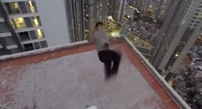 Anh chàng đánh đu với tử thần trên tầng 38 giữa Sài Gòn nói gì?