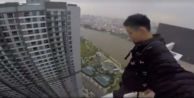 Anh chàng đánh đu với tử thần trên tầng 38 giữa Sài Gòn nói gì?
