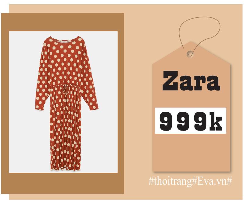 Chẳng cần chi tiền triệu, vẫn có đồ chấm bi đẹp hơn Hồ Ngọc Hà!