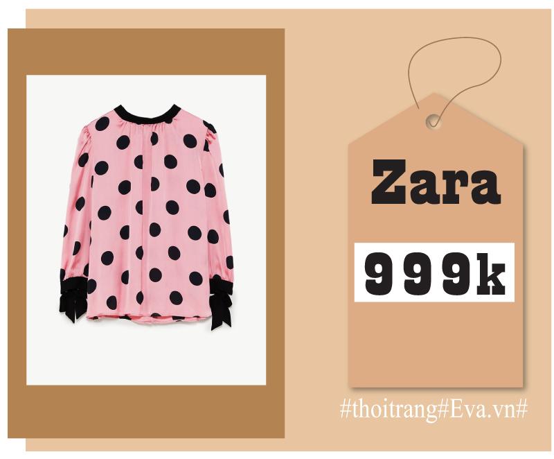 Chẳng cần chi tiền triệu, vẫn có đồ chấm bi đẹp hơn Hồ Ngọc Hà!