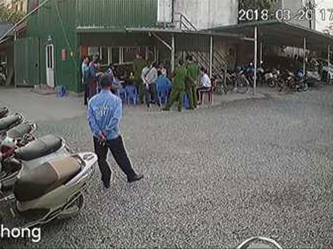 Vụ dọa giết Phó trưởng Công an quận: Triệu tập 8 bảo vệ bãi trông xe