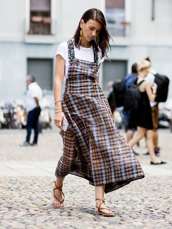 Các gợi ý phối đồ với họa tiết kẻ nổi trội năm 2018