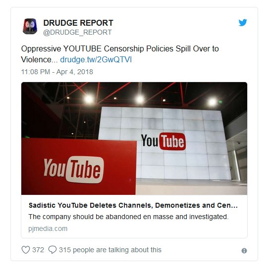 Góc tối vụ nổ súng tại YouTube