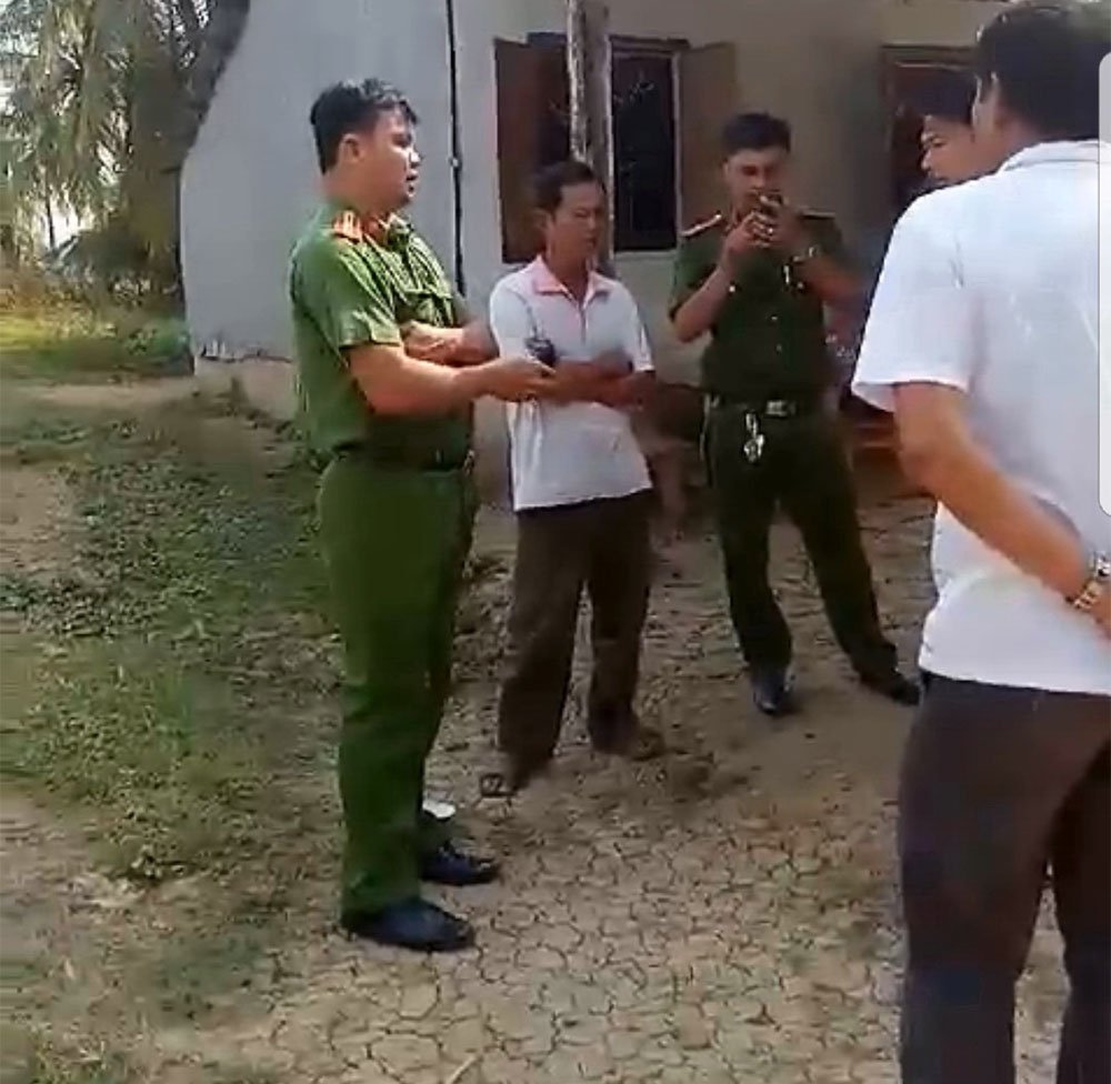 Thiếu tá công an bị kỷ luật vì có mặt trong vụ xô xát