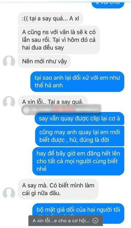 Thanh niên qua đêm với gái lạ, quay clip chụp ảnh làm kỷ niệm, bị người yêu chộp được còn bao biện anh say nên không nhớ gì Thanh niên qua đêm với gái lạ, quay clip chụp ảnh làm kỷ niệm, bị người yêu chộp được còn bao biện anh say nên không nhớ gì