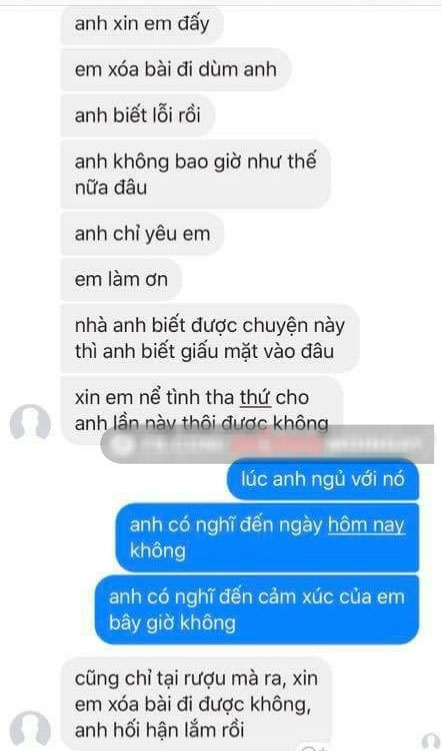 Thanh niên qua đêm với gái lạ, quay clip chụp ảnh làm kỷ niệm, bị người yêu chộp được còn bao biện anh say nên không nhớ gì Thanh niên qua đêm với gái lạ, quay clip chụp ảnh làm kỷ niệm, bị người yêu chộp được còn bao biện anh say nên không nhớ gì