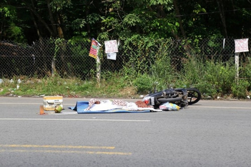 Đâm vào thùng rác, một nam thanh niên tử vong tại chỗ
