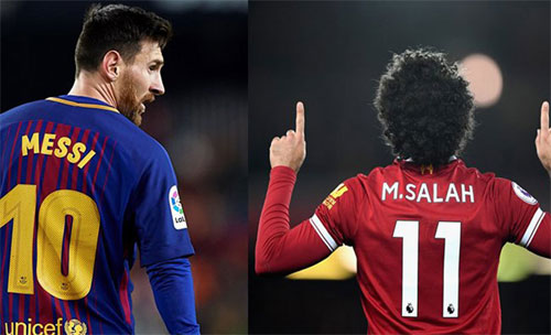 Messi bắt kịp Salah, cùng dẫn đầu cuộc đua Giày Vàng
