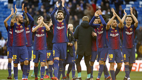 Barca có thể đăng quang La Liga ngay tại Bernabeu Barca có thể đăng quang La Liga ngay tại Bernabeu