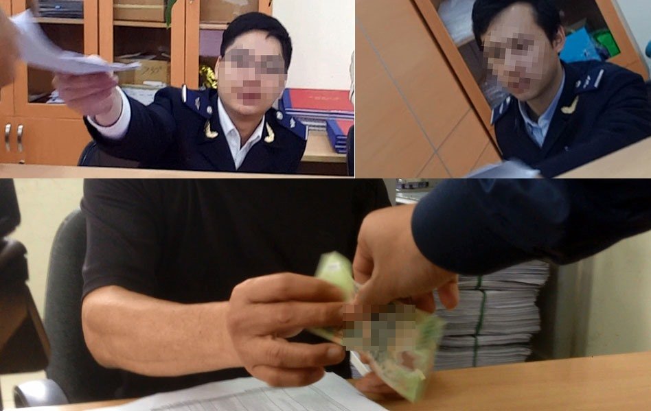 Đình chỉ hàng loạt hải quan trong nghi án ăn tiền bôi trơn Đình chỉ hàng loạt hải quan trong nghi án ăn tiền bôi trơn