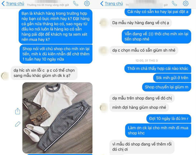 Khi bạn ham mua hàng online mà vớ ngay shop lãnh đạm: Chuyển tiền liền tay, cả tháng váy đặt chưa xuất hiện