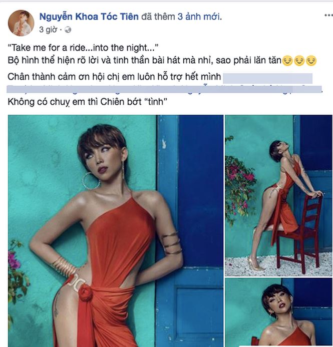 Tóc Tiên phản pháo khi bị chê mặc cũng như không trong MV mới