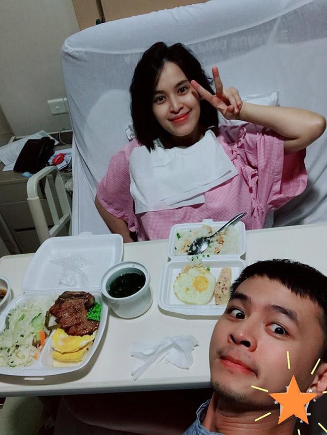 Hình ảnh đầu tiên về con gái đầu lòng của Tú Vi - Văn Anh Hình ảnh đầu tiên về con gái đầu lòng của Tú Vi - Văn Anh