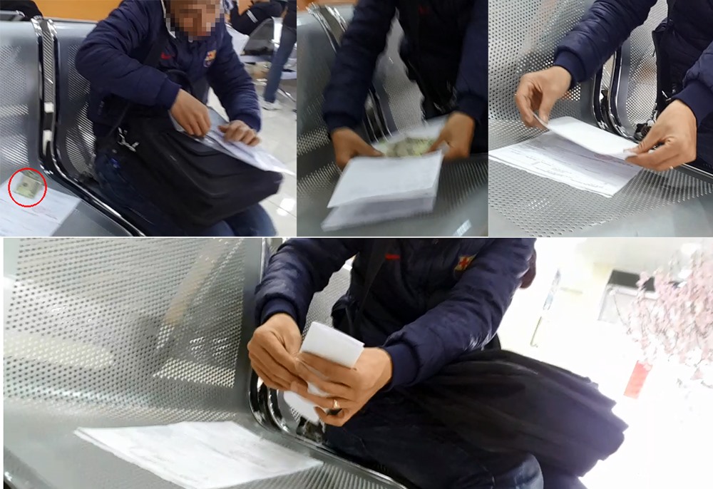 Nườm nượp cảnh kẹp tiền, đưa - nhận tại Hải quan Hải Phòng