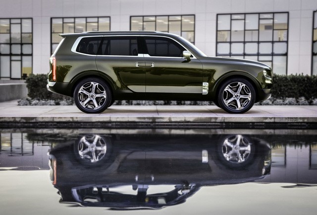 Cận mặt KIA Telluride - SUV đầu bảng thực thụ của người Hàn Cận mặt KIA Telluride - SUV đầu bảng thực thụ của người Hàn