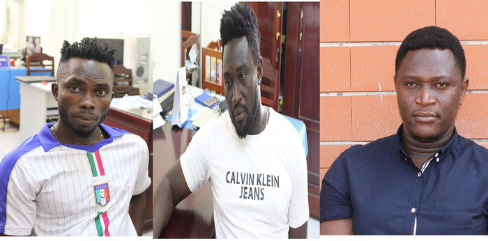 Một trong ba người nước ngoài lừa tiền phụ nữ từng là cầu thủ nhập tịch