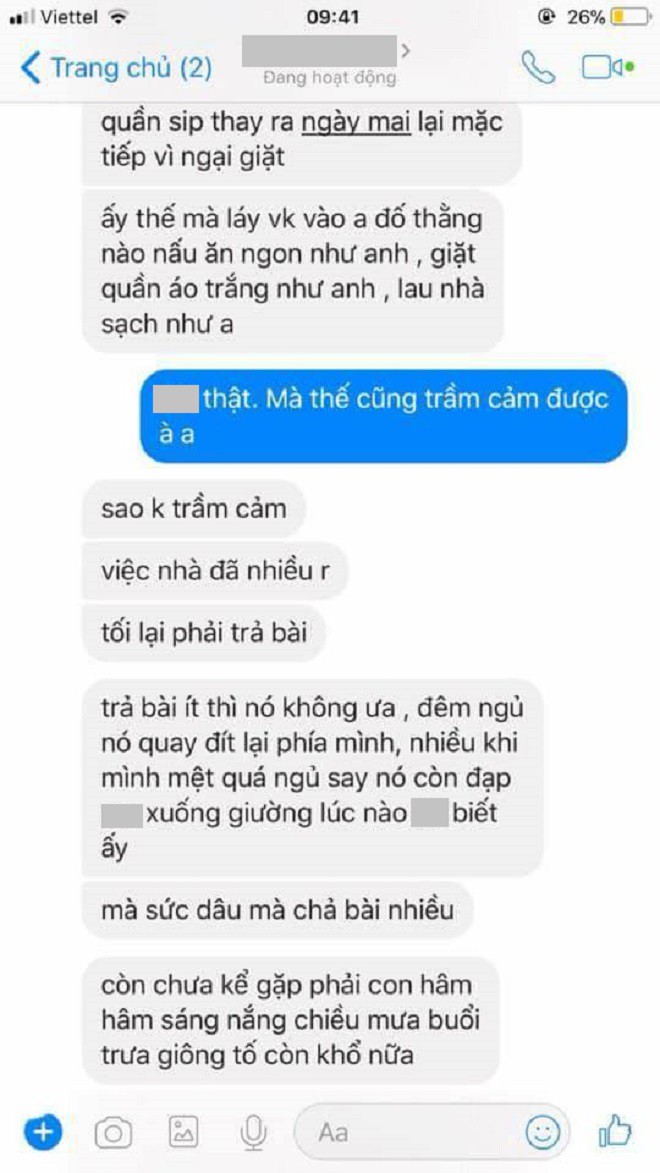 Éo le chuyện anh chồng làm sếp quát nhân viên oai lắm, nhưng về nhà bị vợ nạt đến nỗi trầm cảm sau kết hôn Éo le chuyện anh chồng làm sếp quát nhân viên oai lắm, nhưng về nhà bị vợ nạt đến nỗi trầm cảm sau kết hôn
