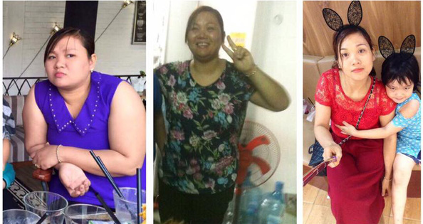 Mẹ bầu khoe ảnh mới cưới nặng 48kg xinh xắn, gọn gàng và ảnh đang bầu nặng gần 1 tạ khiến ai cũng choáng