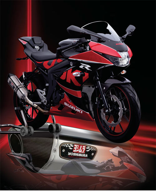 Suzuki giới thiệu côn tay 150 phân khối mới